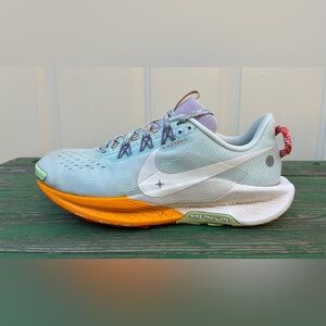 Nike Womens ReactX Pegasus Trail 5 Glacier Blue Size 7 DV3865-402 Sneakers Shoes